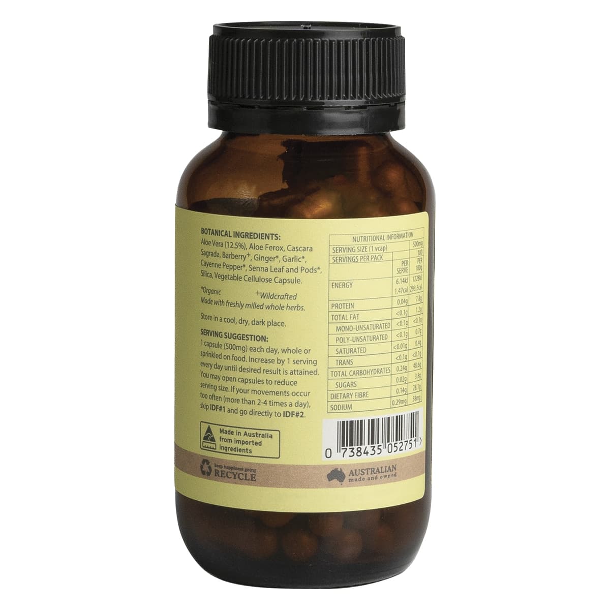 Thumbnail Eden Healthfoods Idf#1 Gut D-Tox Week 1 100 Capsules