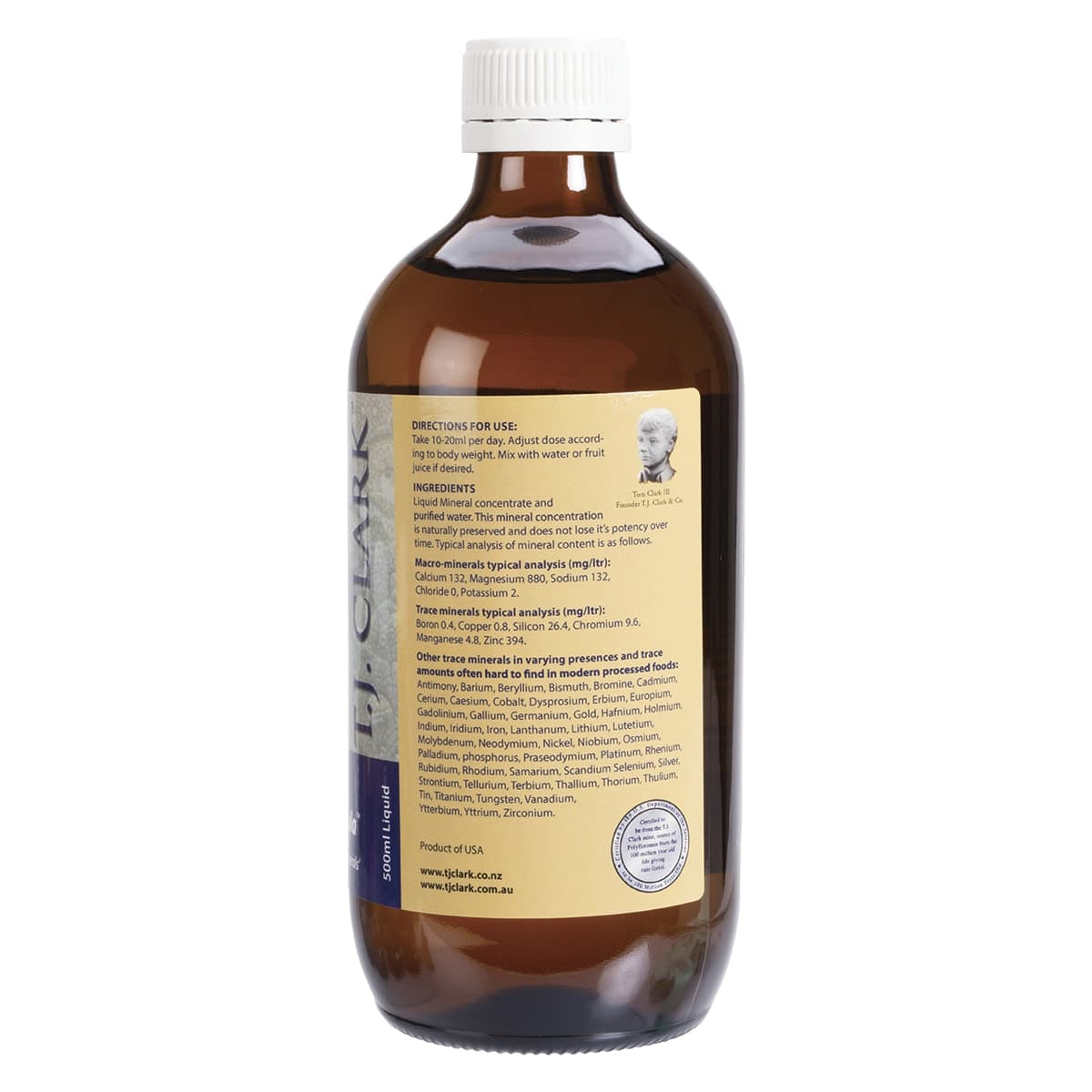 Thumbnail TJ Clark Colloidal Minerals Original 500ml