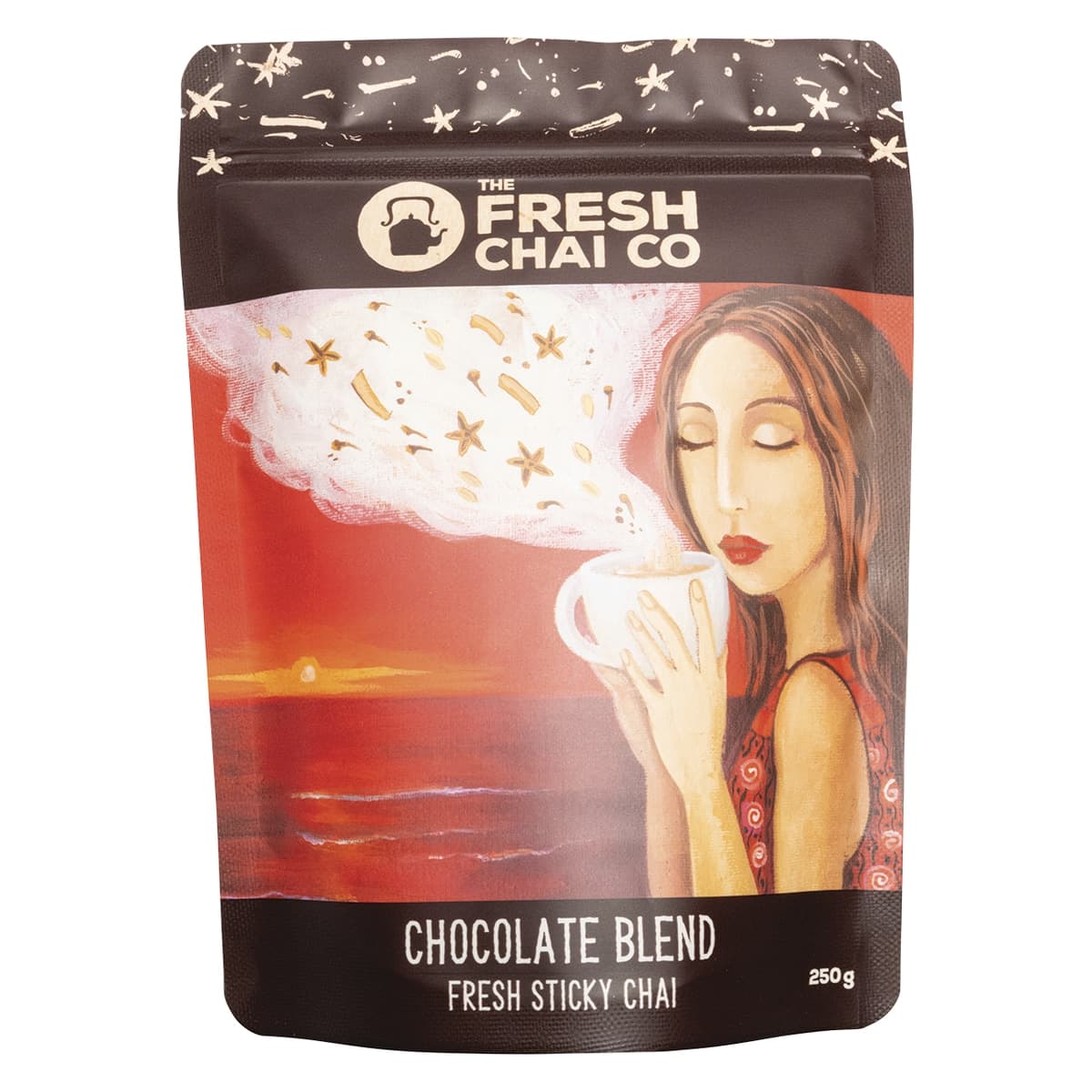 Thumbnail The Fresh Chai Co Chocolate Blend Fresh Sticky Chai 250g