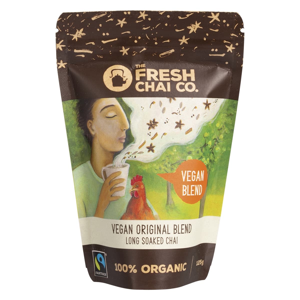 Thumbnail The Fresh Chai Co Vegan Original Blend Fresh Sticky Chai 125g