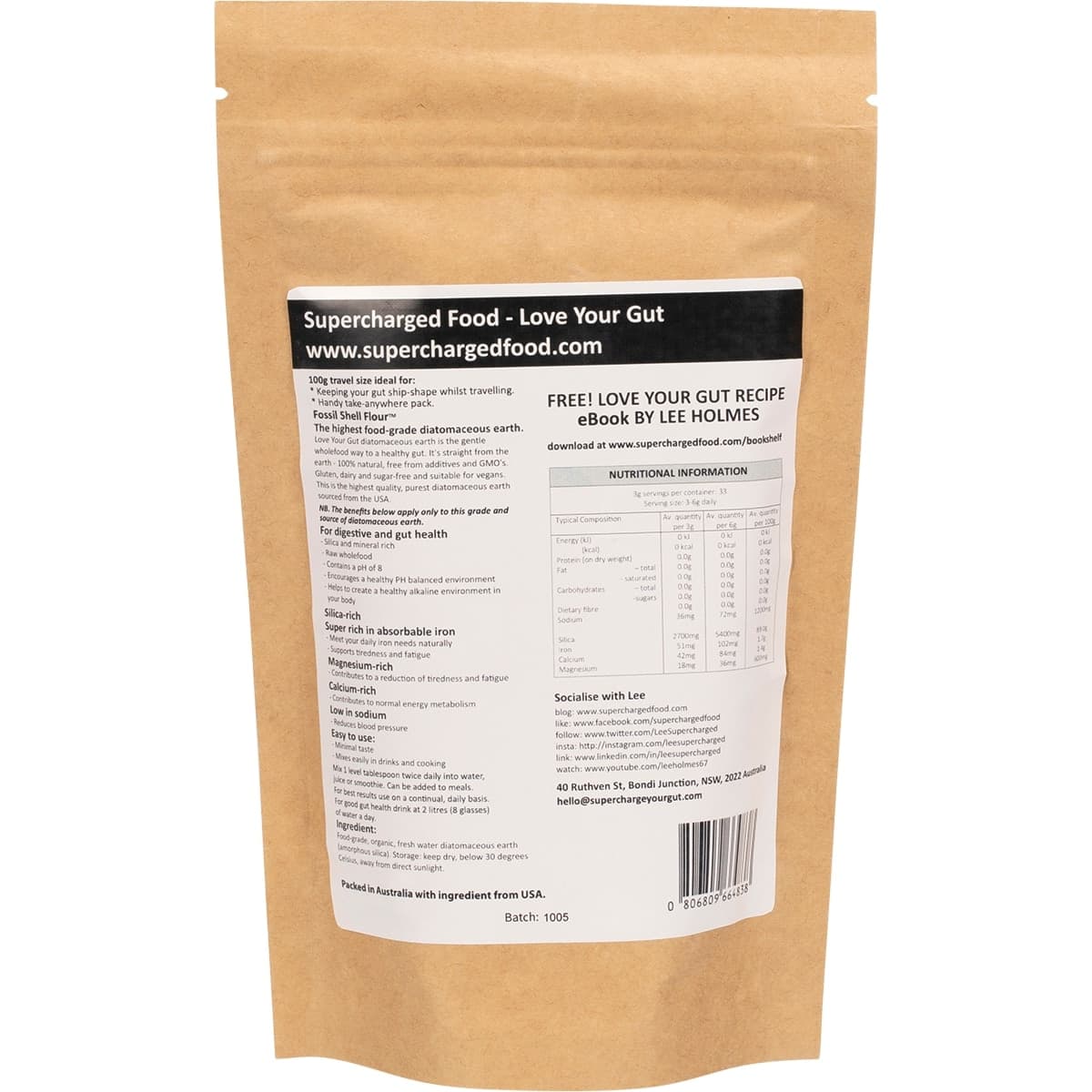 Thumbnail Supercharged Food Love Your Gut Powder 100g