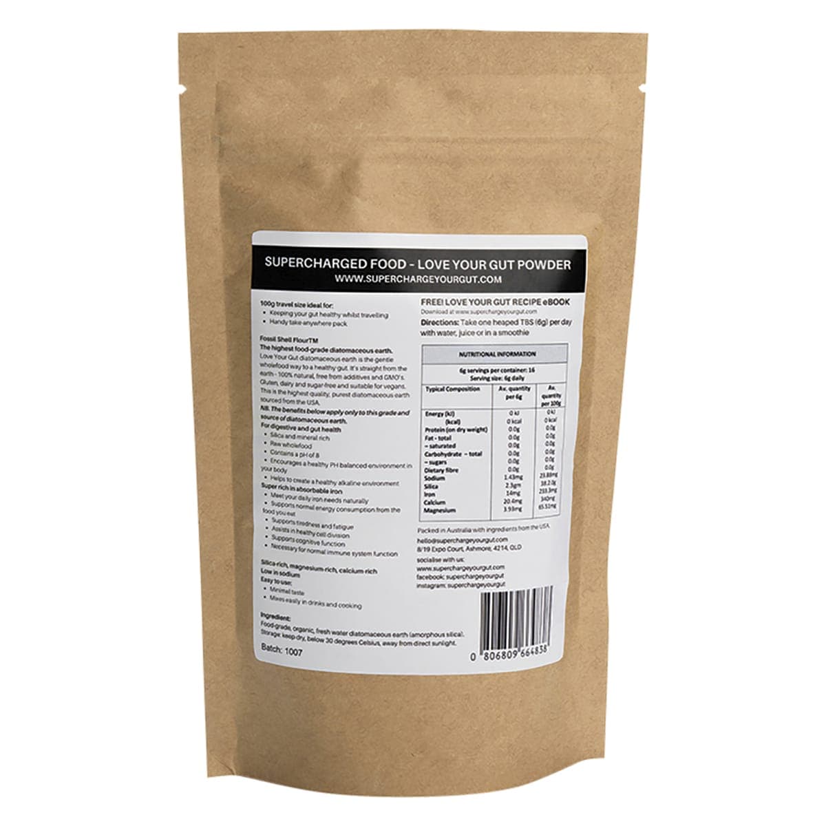 Thumbnail Supercharged Food Love Your Gut Powder 100g