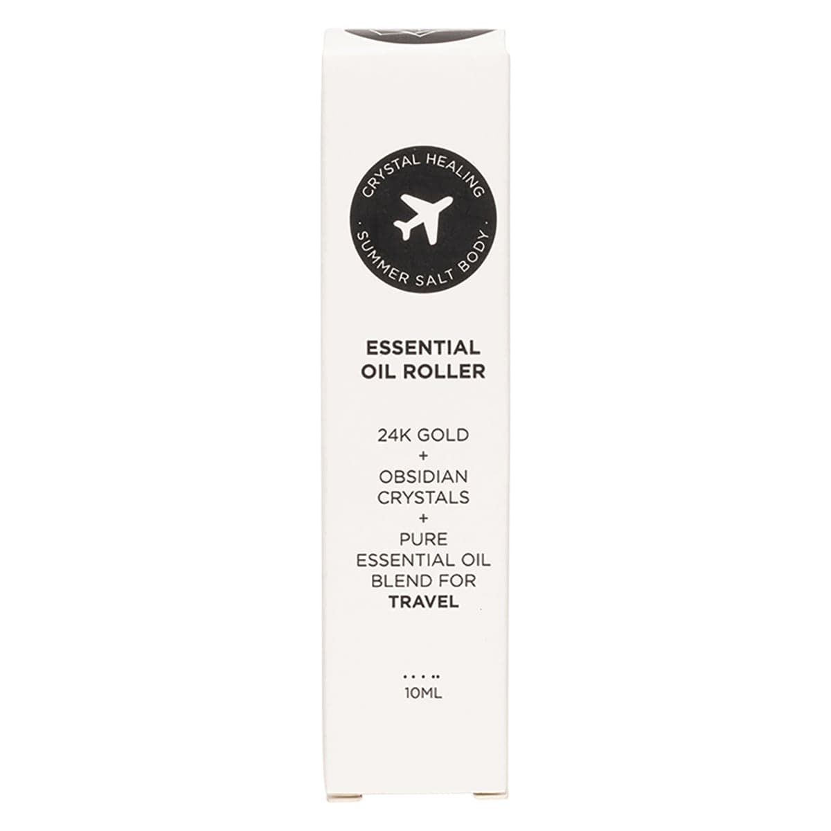 Thumbnail Summer Salt Body Travel Essential Oil Roller Obsidian Crystals 10ml