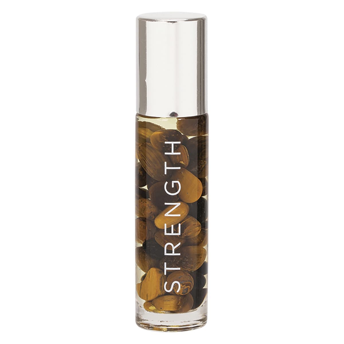 Thumbnail Summer Salt Body Strength Essential Oil Roller Tiger Eye Crystals 10ml