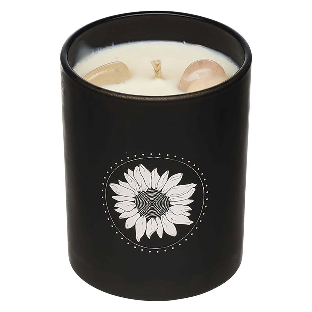 Thumbnail Summer Salt Body Crystal Infused Soy Candle Rose Quartz Salted Caramel