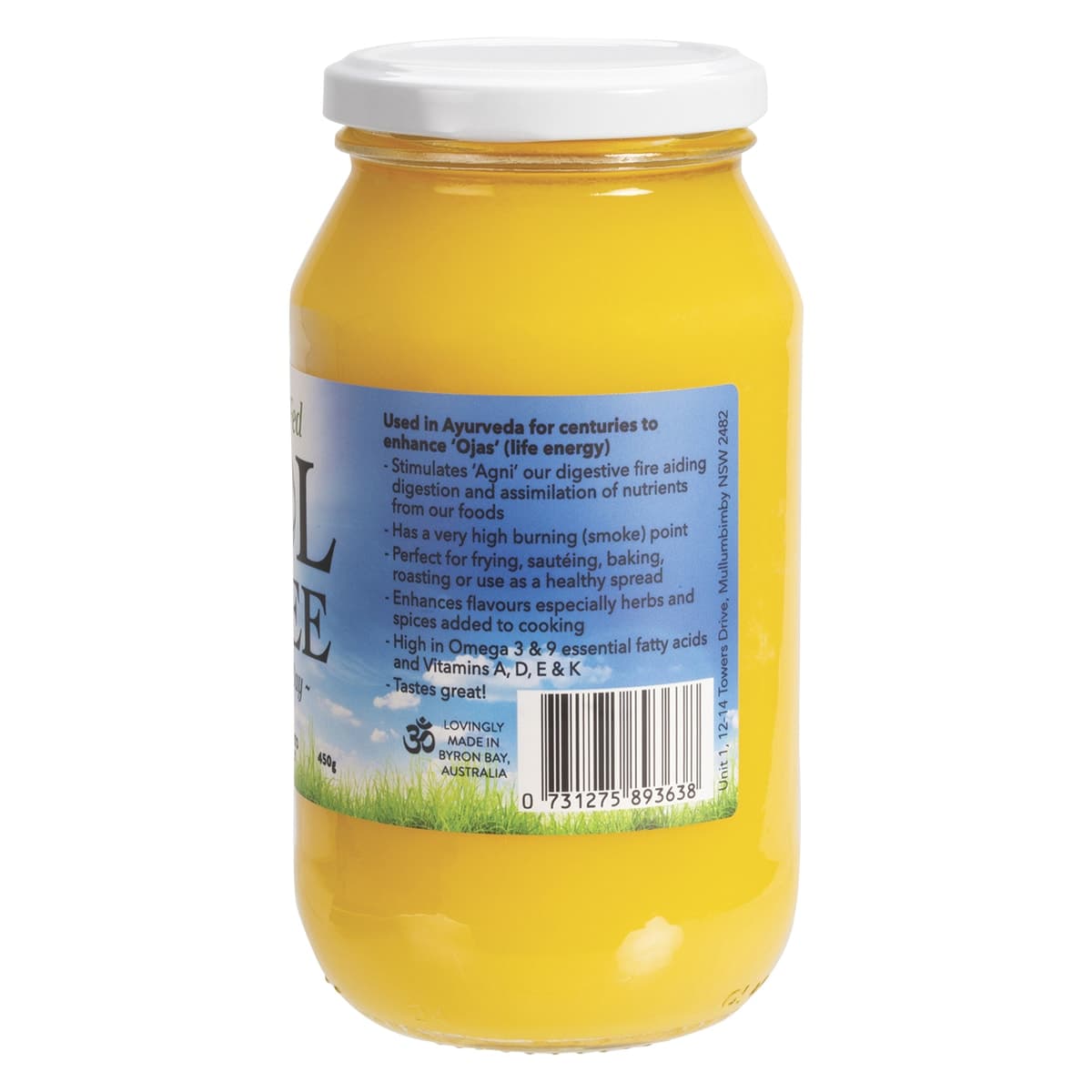 Thumbnail Sol Organics Grass Fed Ghee 450g