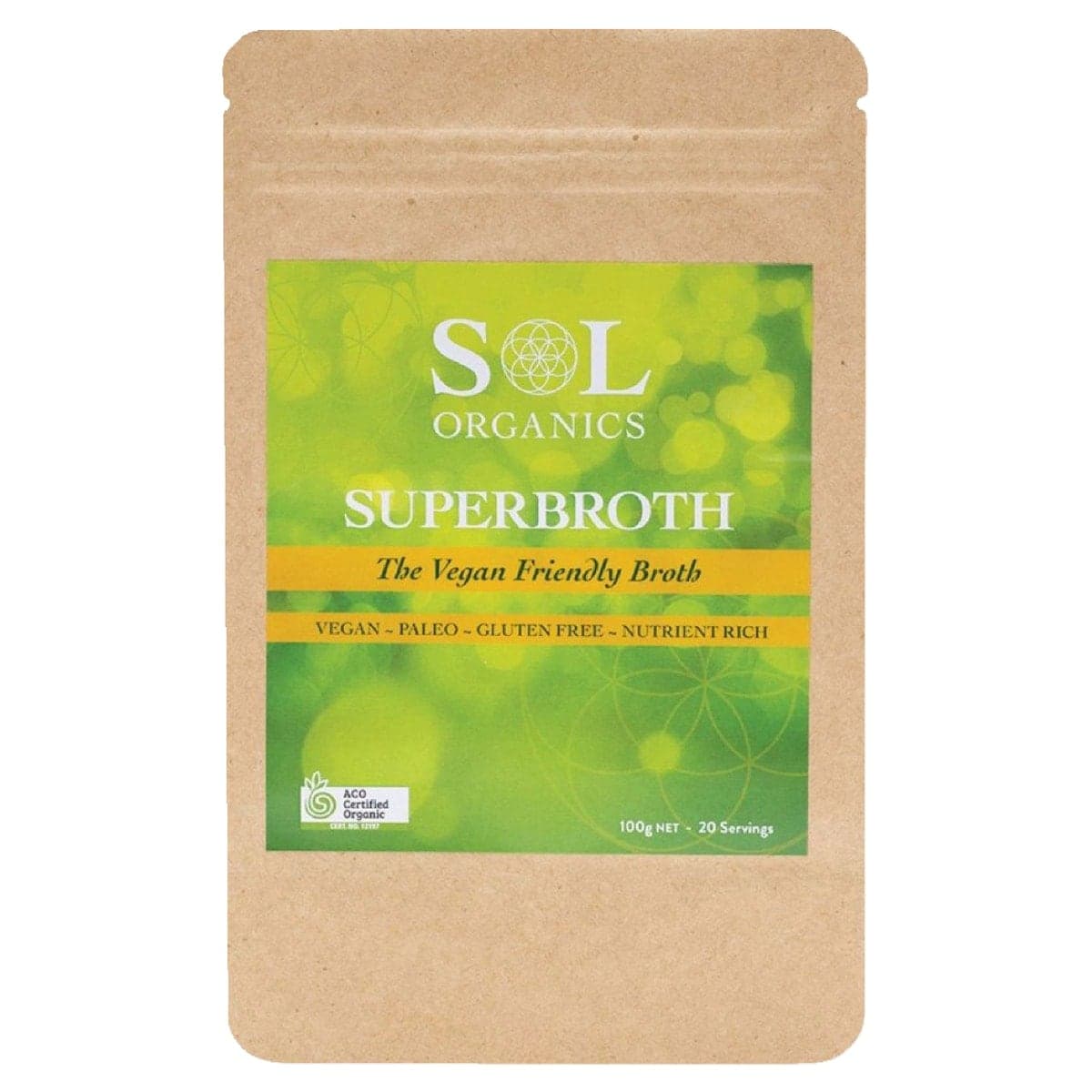 Thumbnail Sol Organics Vegan Friendly Superbroth 100g