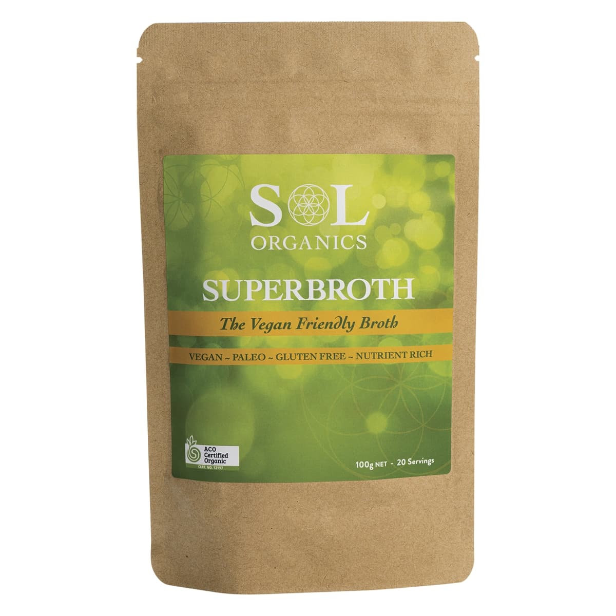 Thumbnail Sol Organics Vegan Friendly Superbroth 100g