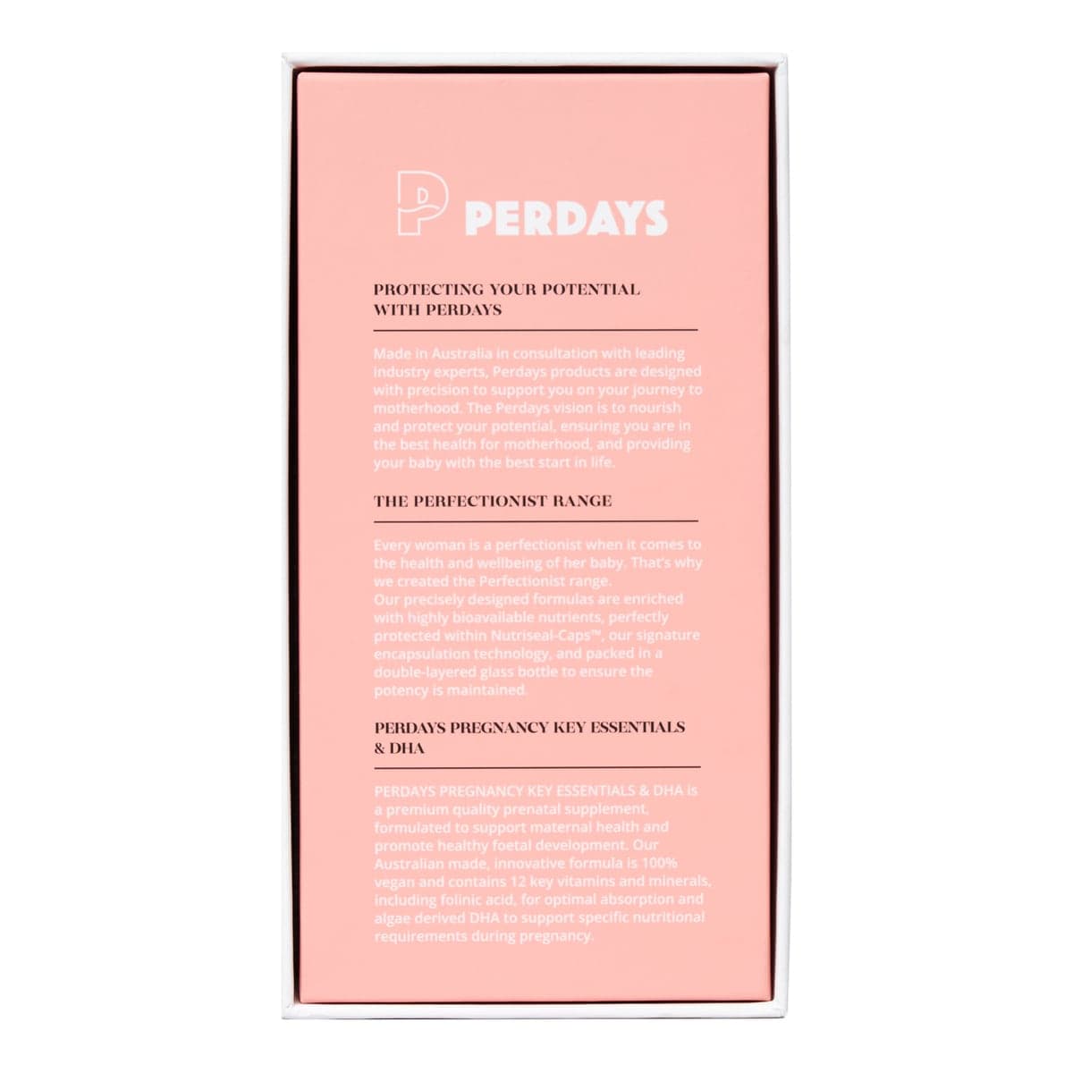 Thumbnail Perdays Pregnancy Key Essentials & DHA 60 capsules