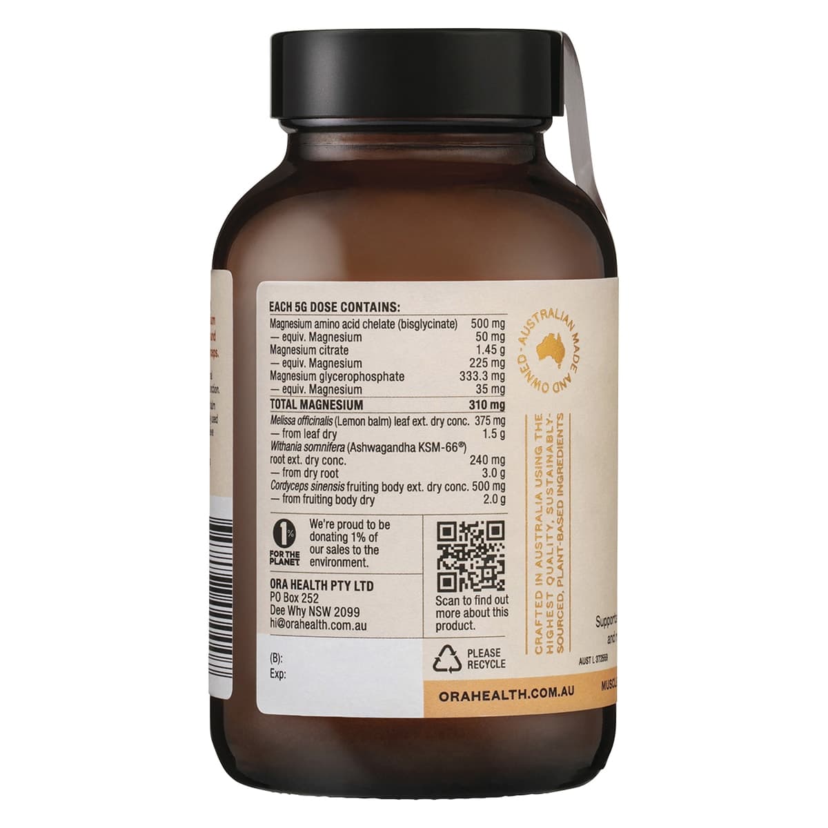 Thumbnail Ora Mag3 Mood Powder 150g