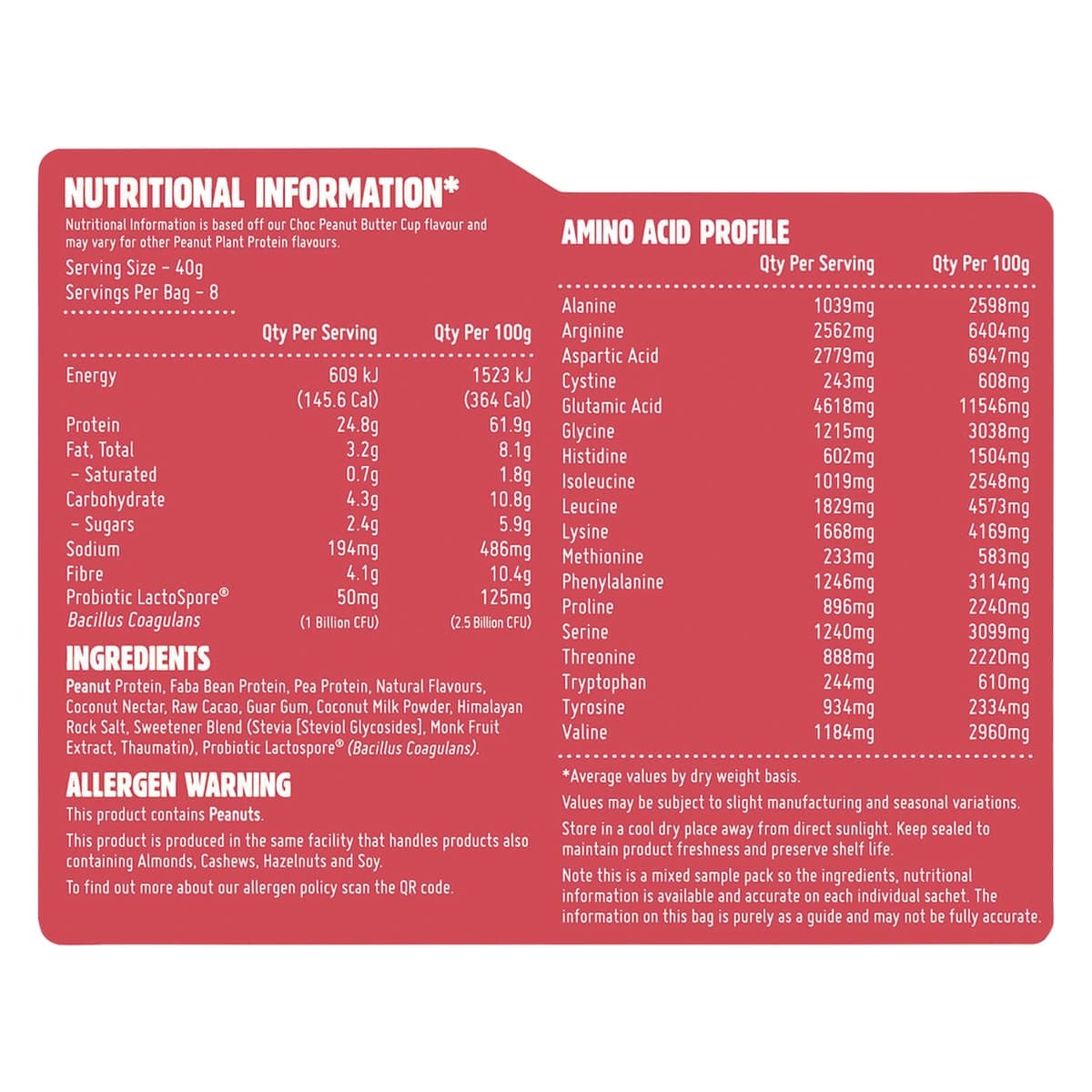 Thumbnail Macro Mike Peanut Plant Protein Sample Pack 8 x 40g