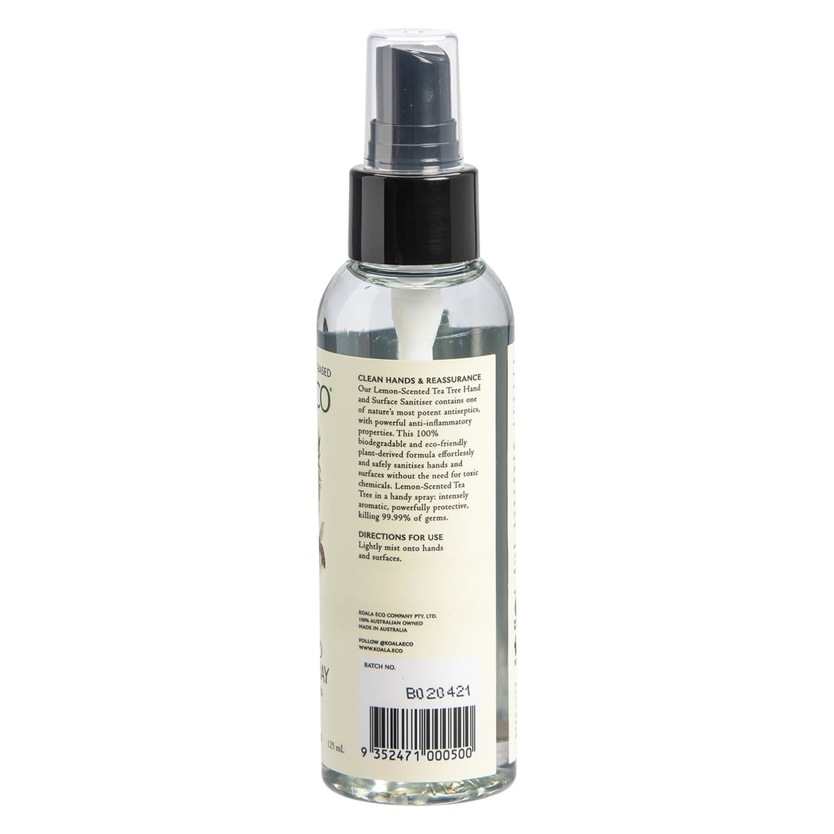 Thumbnail Koala Eco Natural Hand & Surface Spray Lemon-Scented Tea Tree 125ml