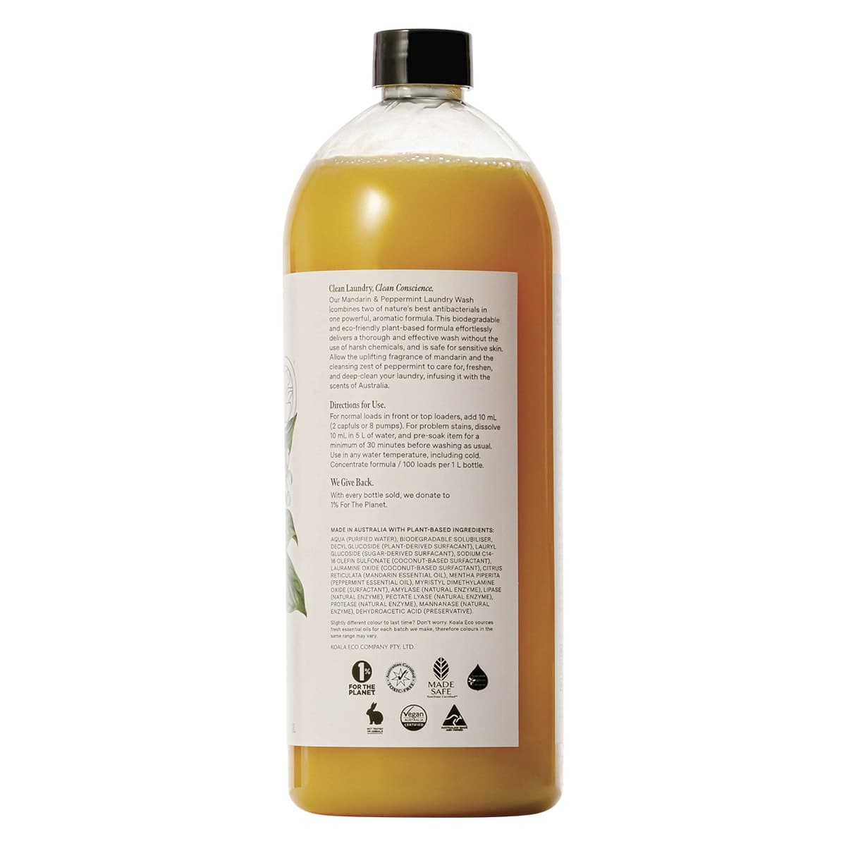 Thumbnail Koala Eco Laundry Liquid Mandarin & Peppermint 1L