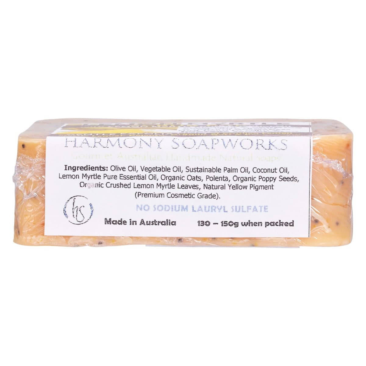 Thumbnail Harmony Soapworks Soap Scrub Bar Lemon Myrtle 140g