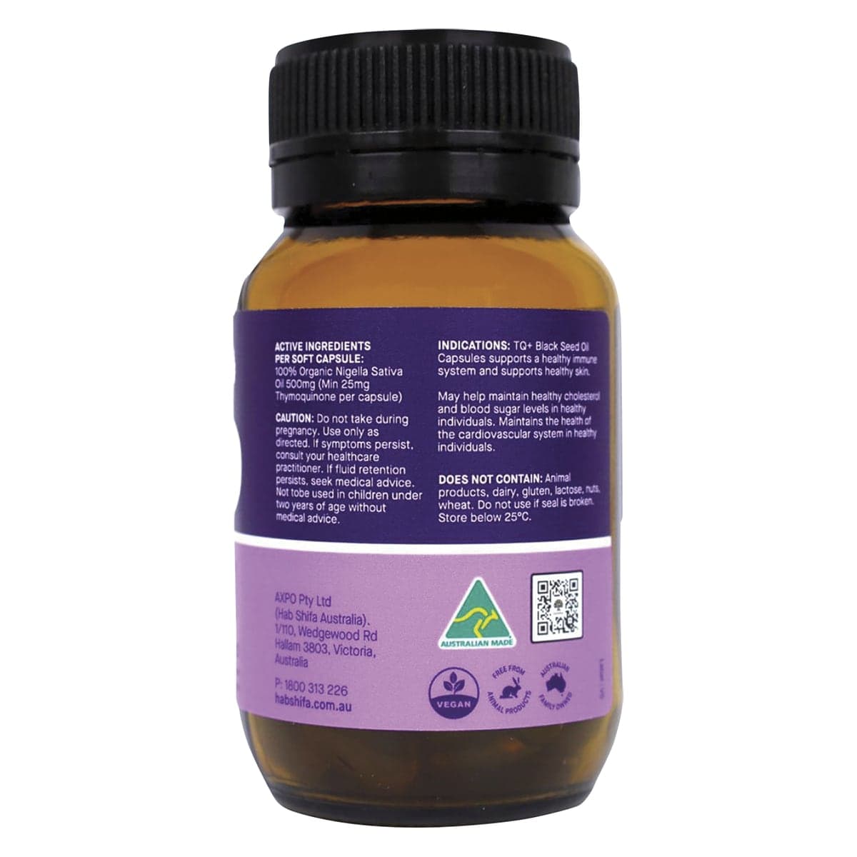 Thumbnail Hab Shifa TQ+ Ultra Strength Black Seed Oil 60 capsules