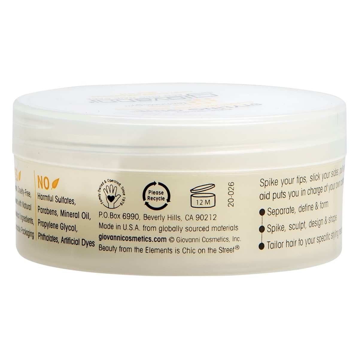 Thumbnail Giovanni Hair Styling Glue Custom Hair Modeler 57g