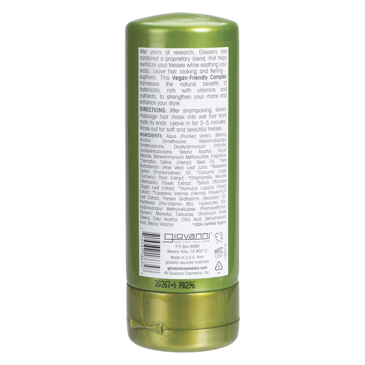 Thumbnail Giovanni Hemp Hydrating & Deep Conditioning Hair Mask 147ml