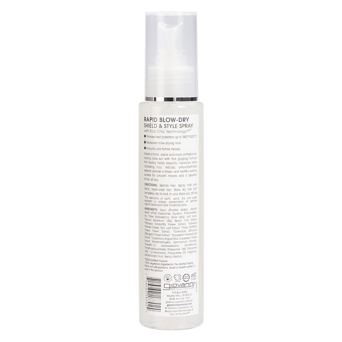 Thumbnail Giovanni Rapid Blow-Dry Hair Shield & Style Spray 118ml