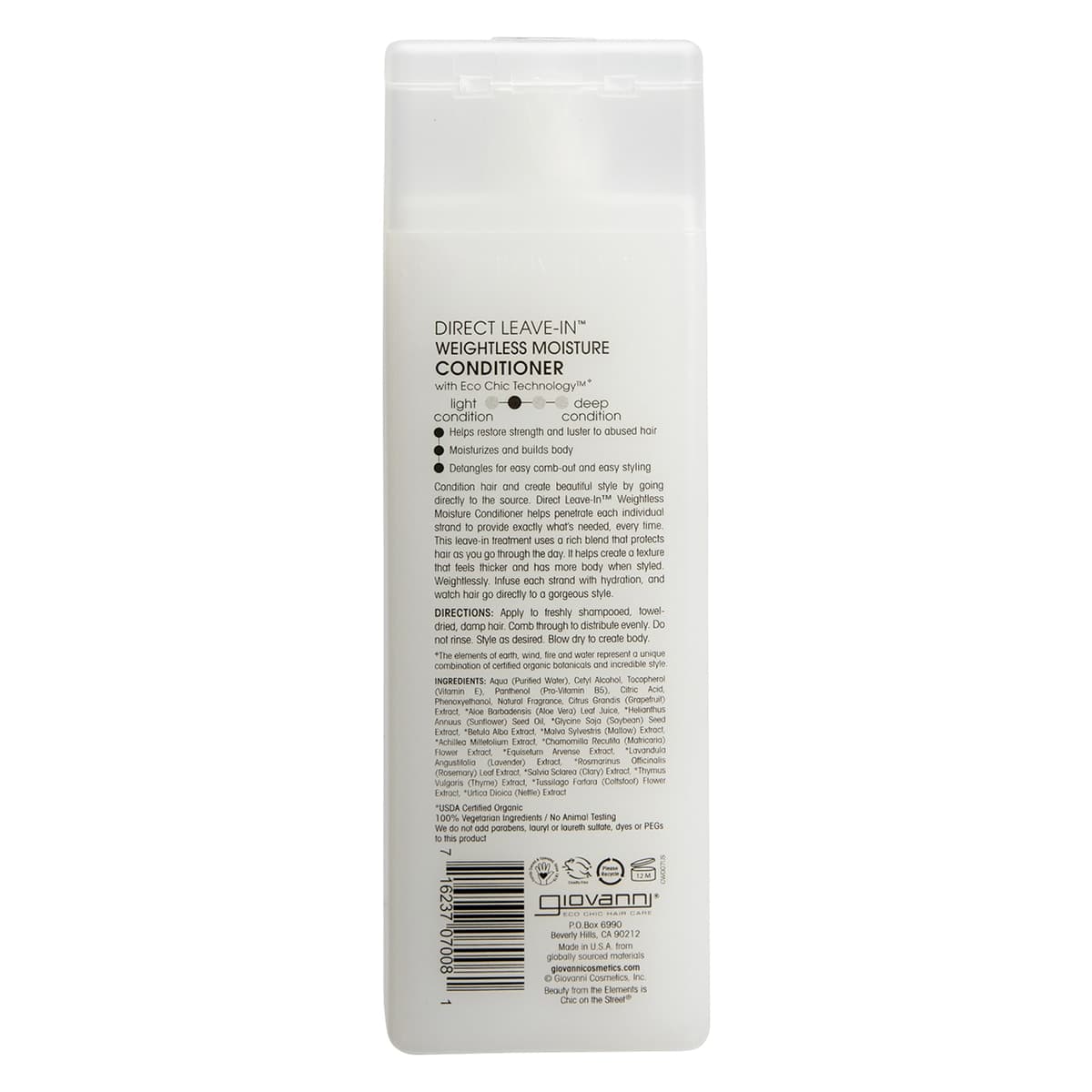 Thumbnail Giovanni Direct Leave In Weightless Moisture Conditioner 250ml