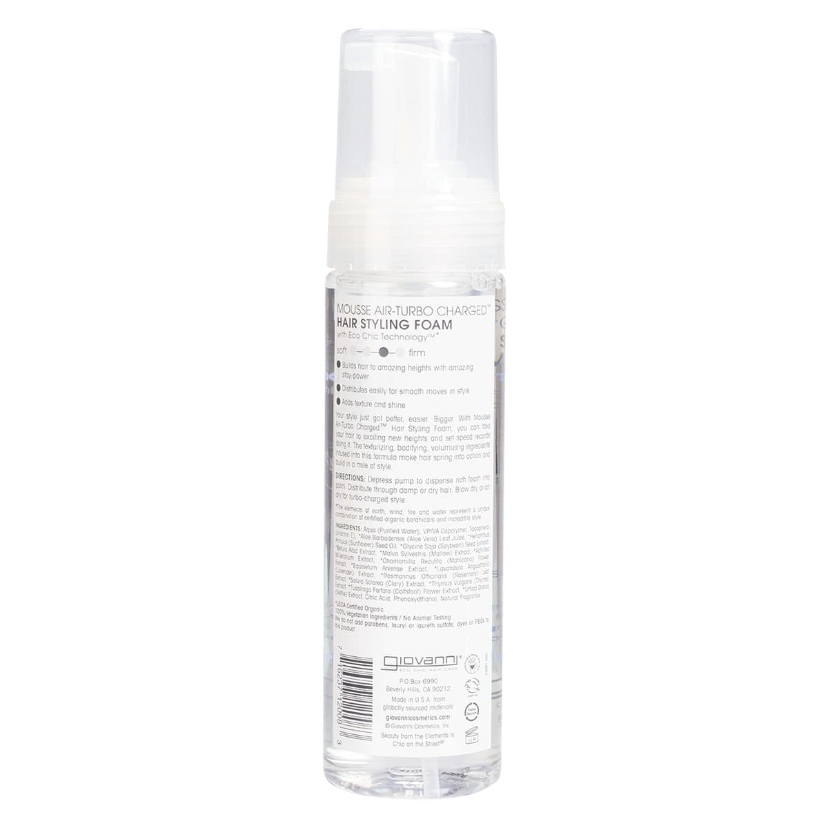 Thumbnail Giovanni Mousse Air Turbo Charged Hair Styling Foam 207ml