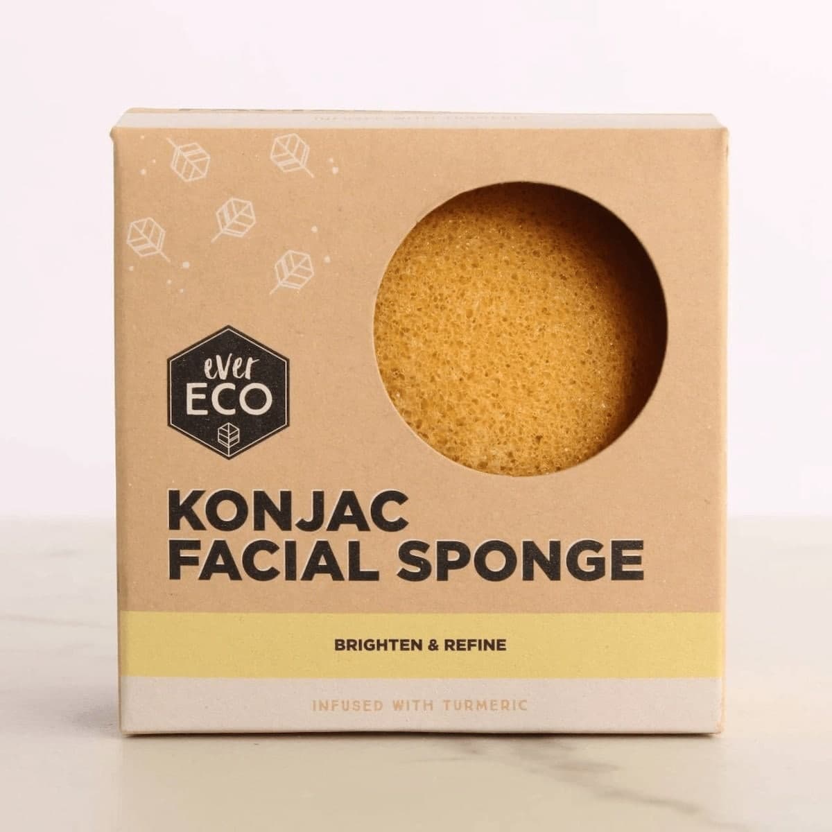 Thumbnail Ever Eco Konjac Facial Sponge Turmeric 1 Pack