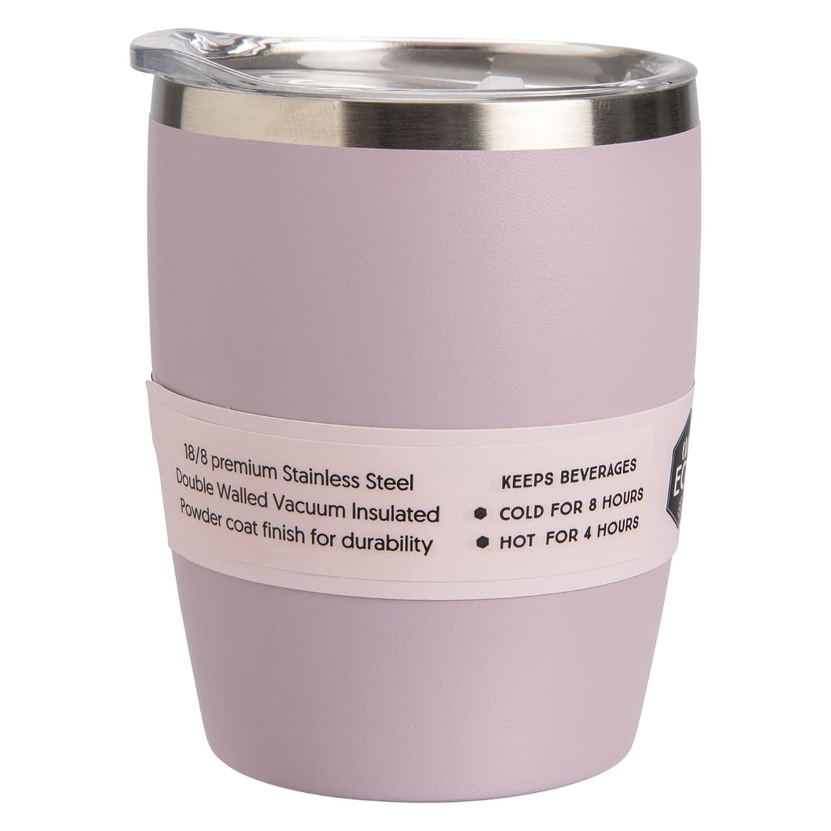 Thumbnail Ever Eco Insulated Coffee Cup Byron Bay Lilac 295ml