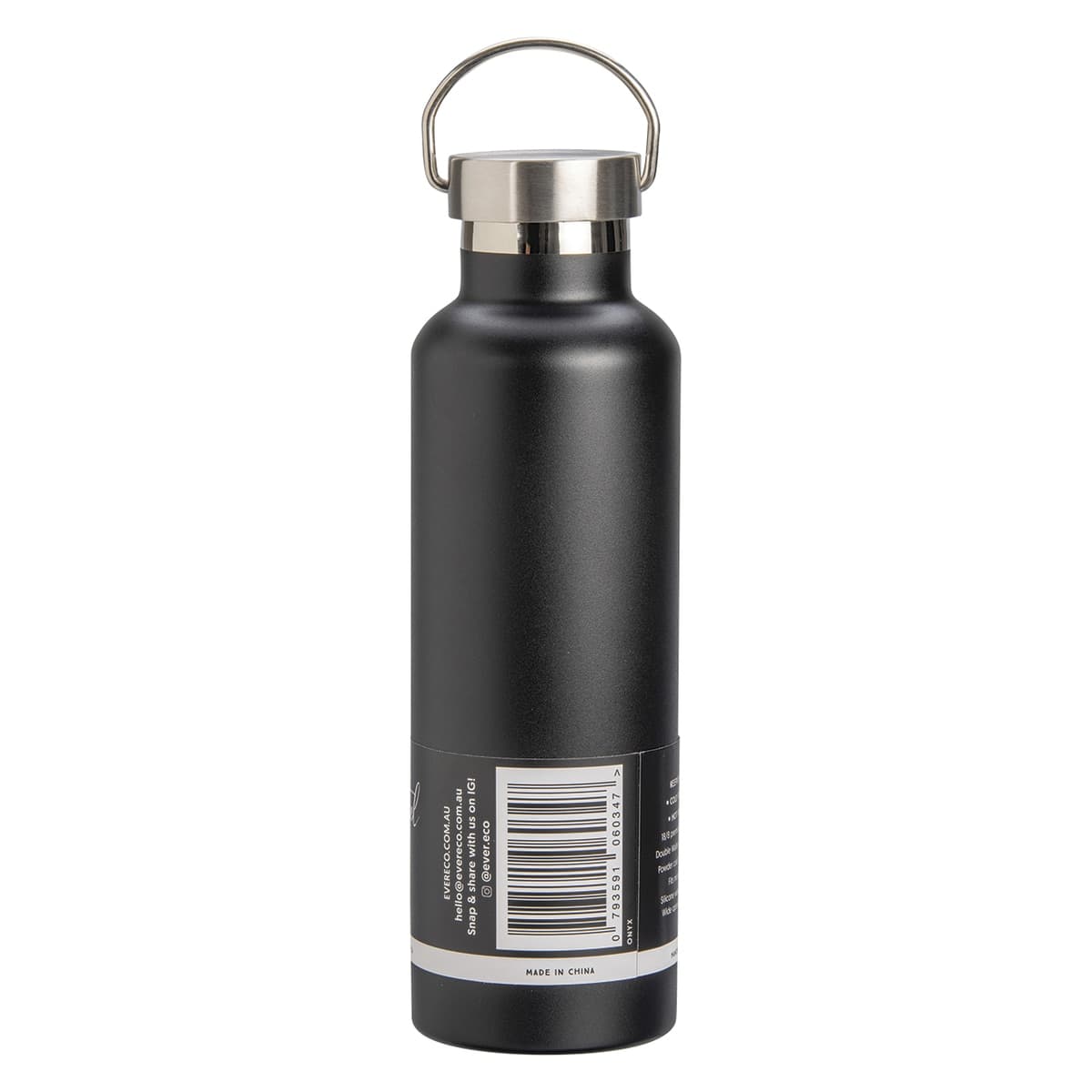 Thumbnail Ever Eco Insulated Stainless Steel Bottle Onyx 750ml
