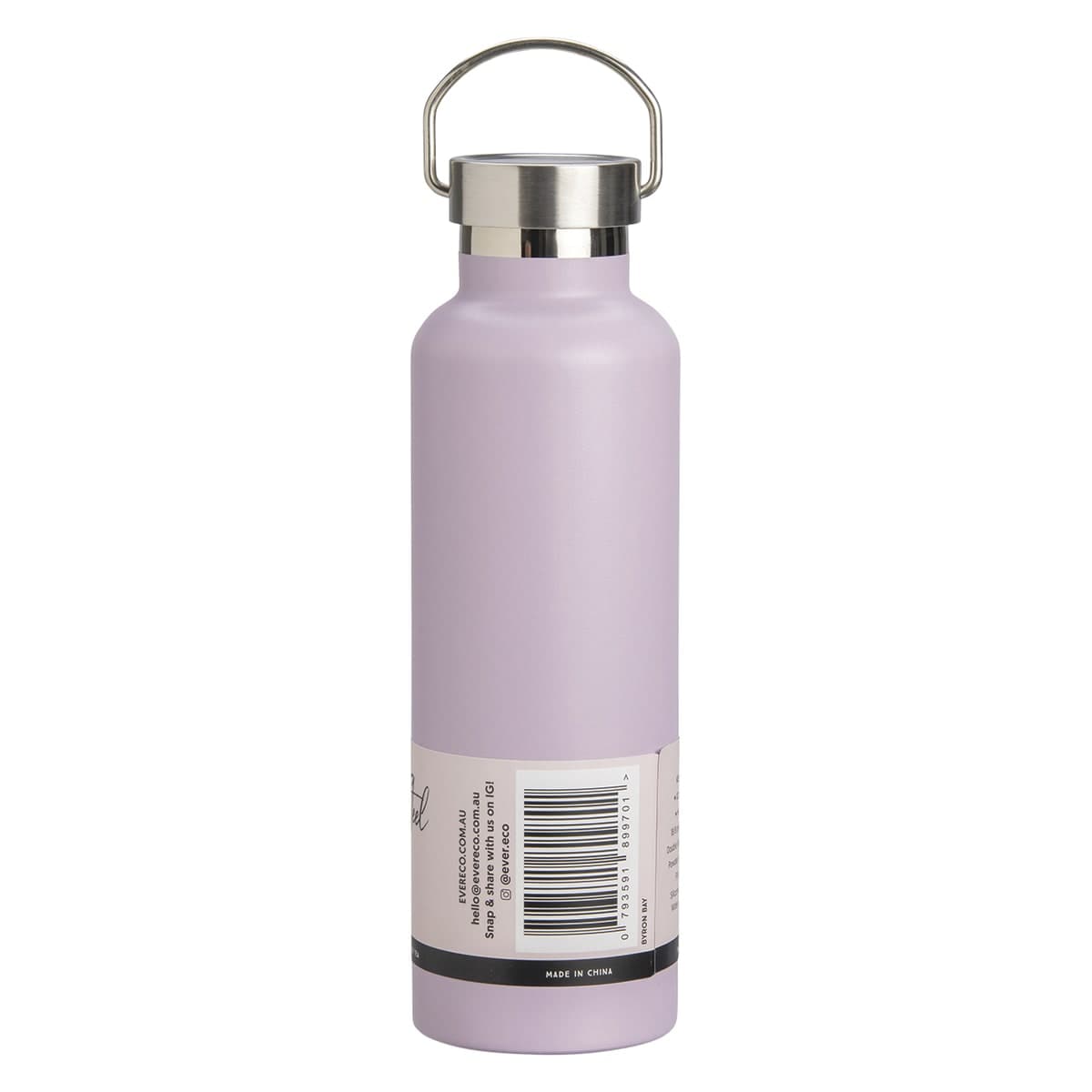 Thumbnail Ever Eco Insulated Stainless Steel Bottle Byron Bay Lilac 750ml