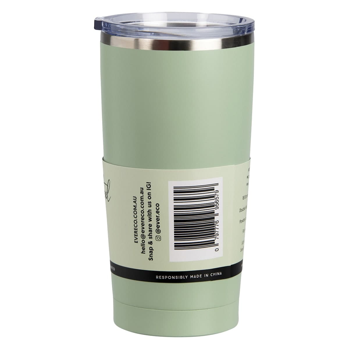 Thumbnail Ever Eco Insulated Tumbler Sage 592ml