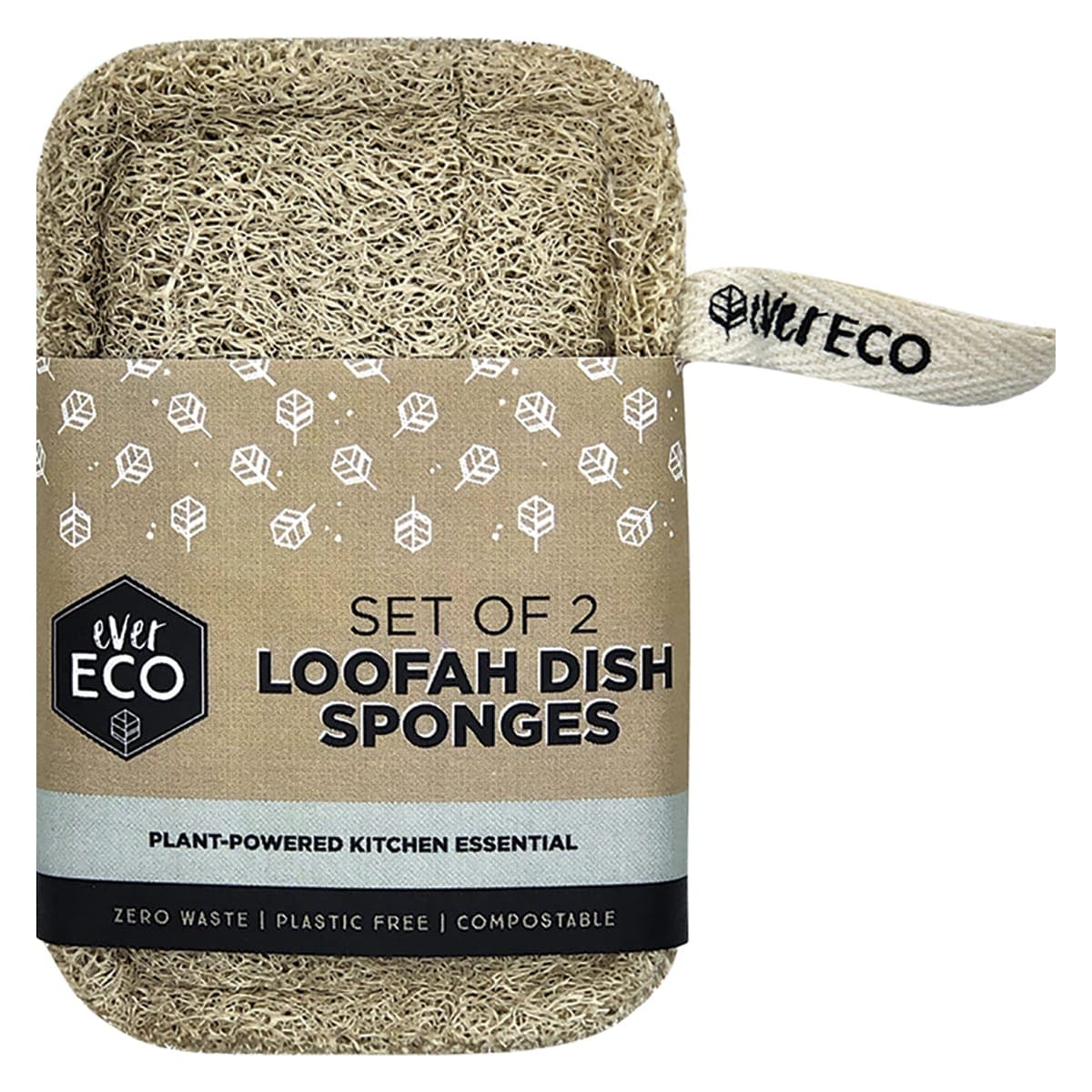 Thumbnail Ever Eco Loofah Dish Sponges 2 Pack