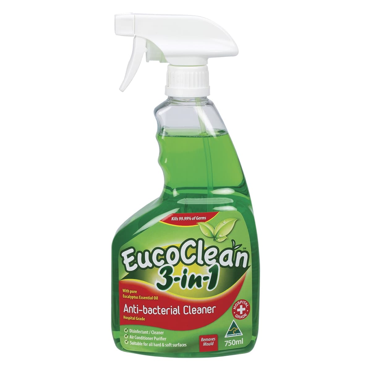 Thumbnail Eucoclean 3-In-1 Anti-Bacterial Spray 750ml
