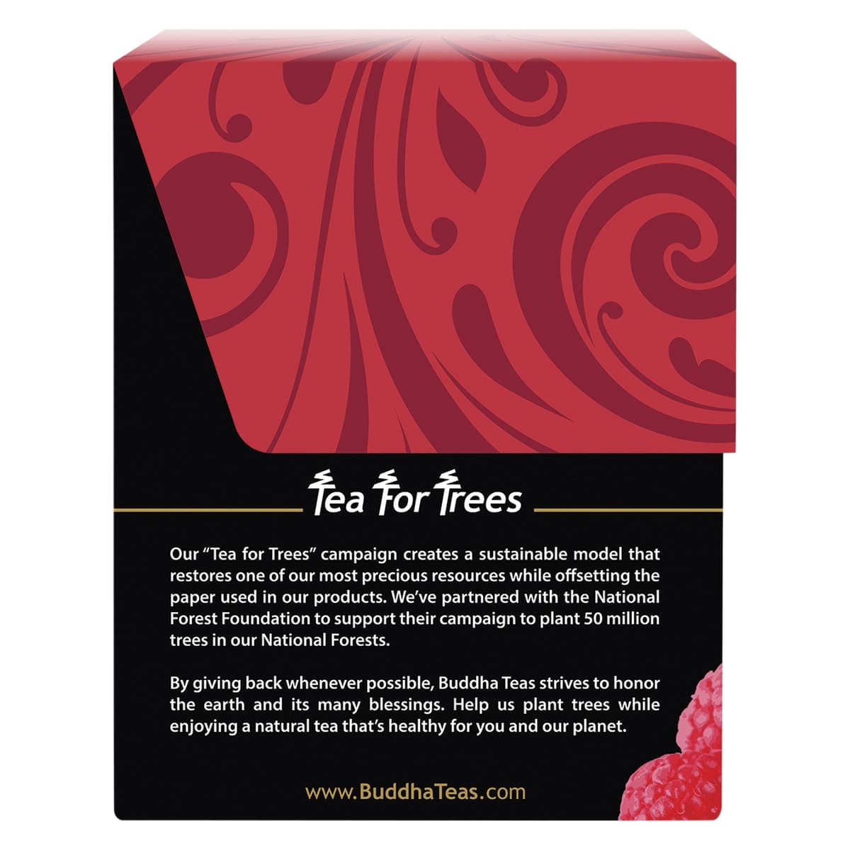 Thumbnail Buddha Teas Organic Herbal Raspberry Leaf Tea 18 Pack
