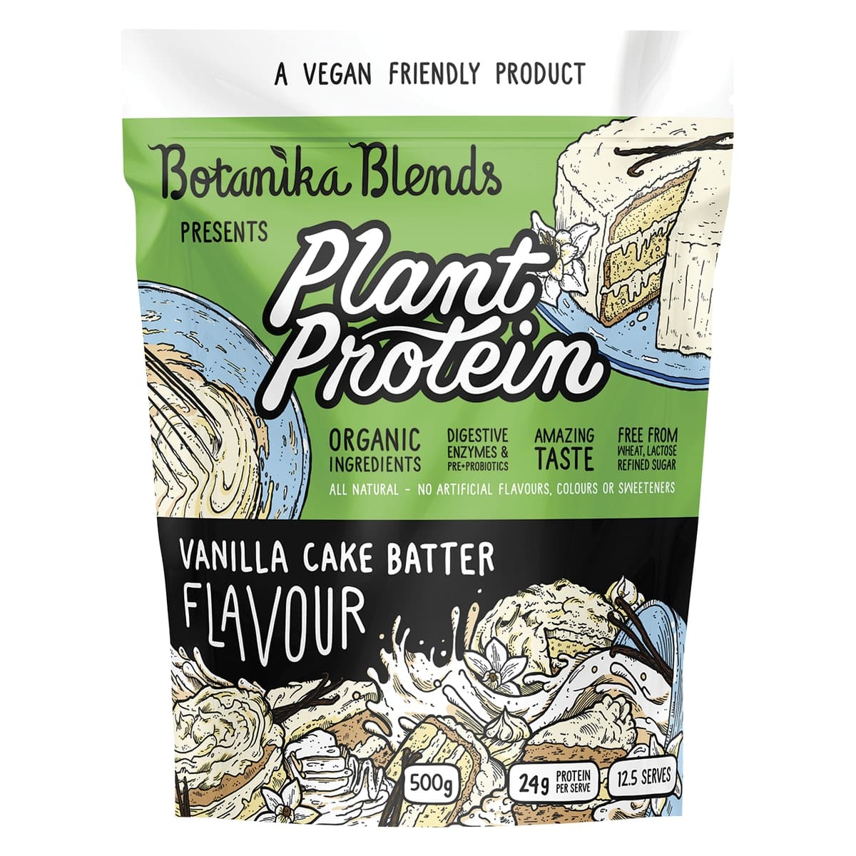 Thumbnail Botanika Blends Plant Protein Vanilla Cake Batter 500g