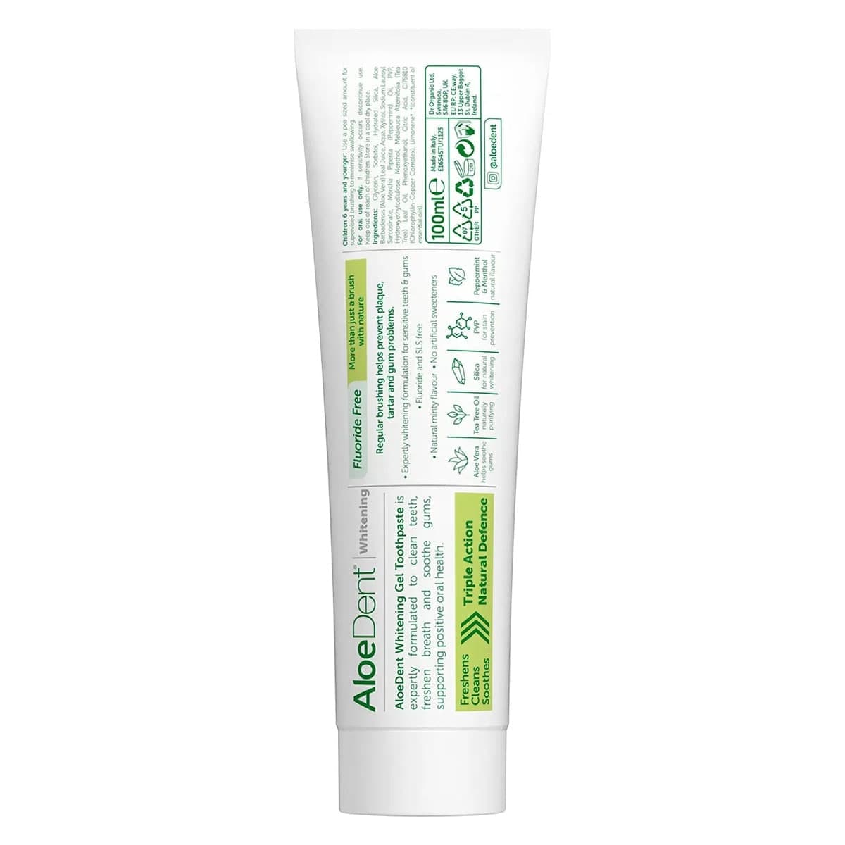 Thumbnail Aloe Dent Whitening Toothpaste Fluoride Free 100ml