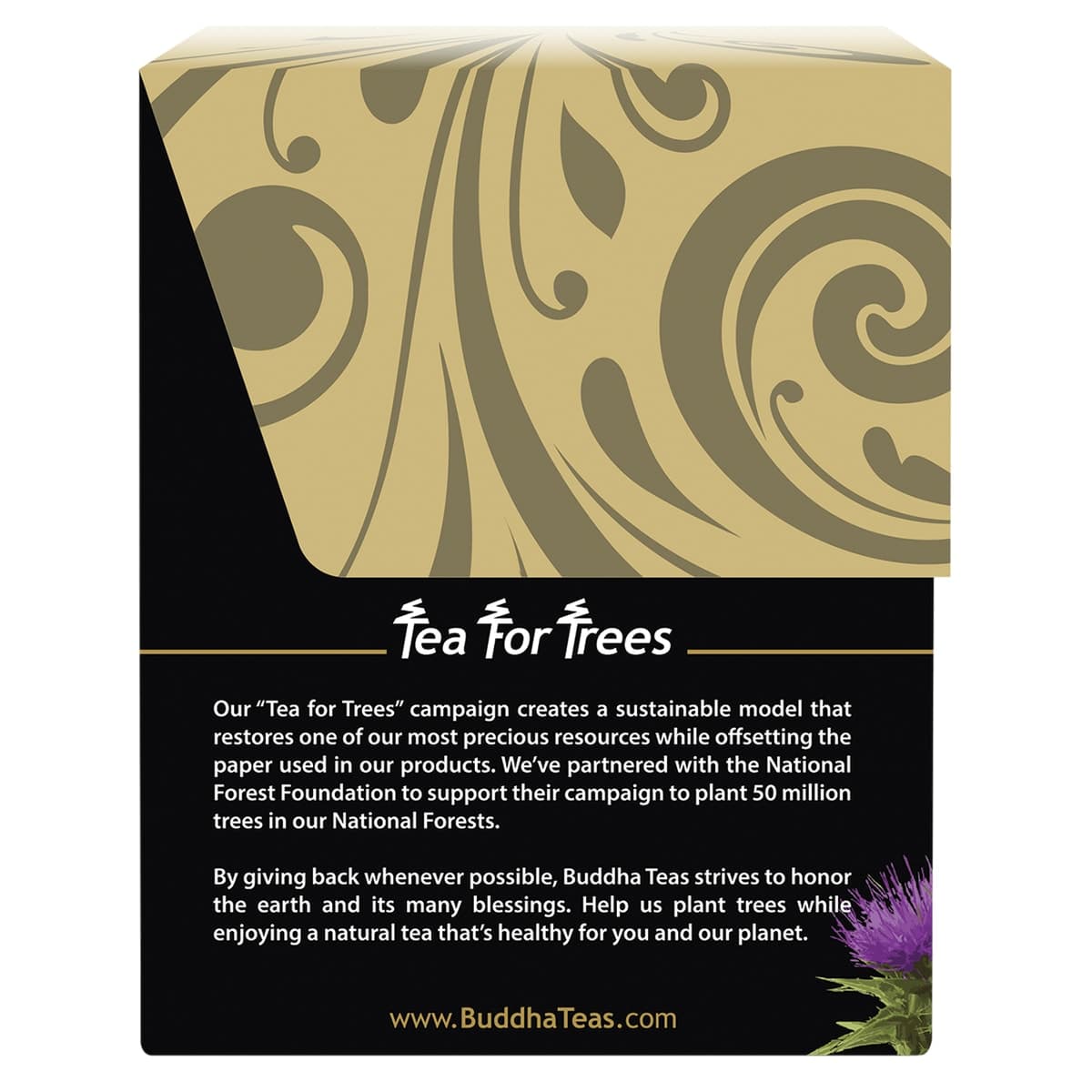 Thumbnail Buddha Teas Organic Herbal Milk Thistle Tea 18 Pack