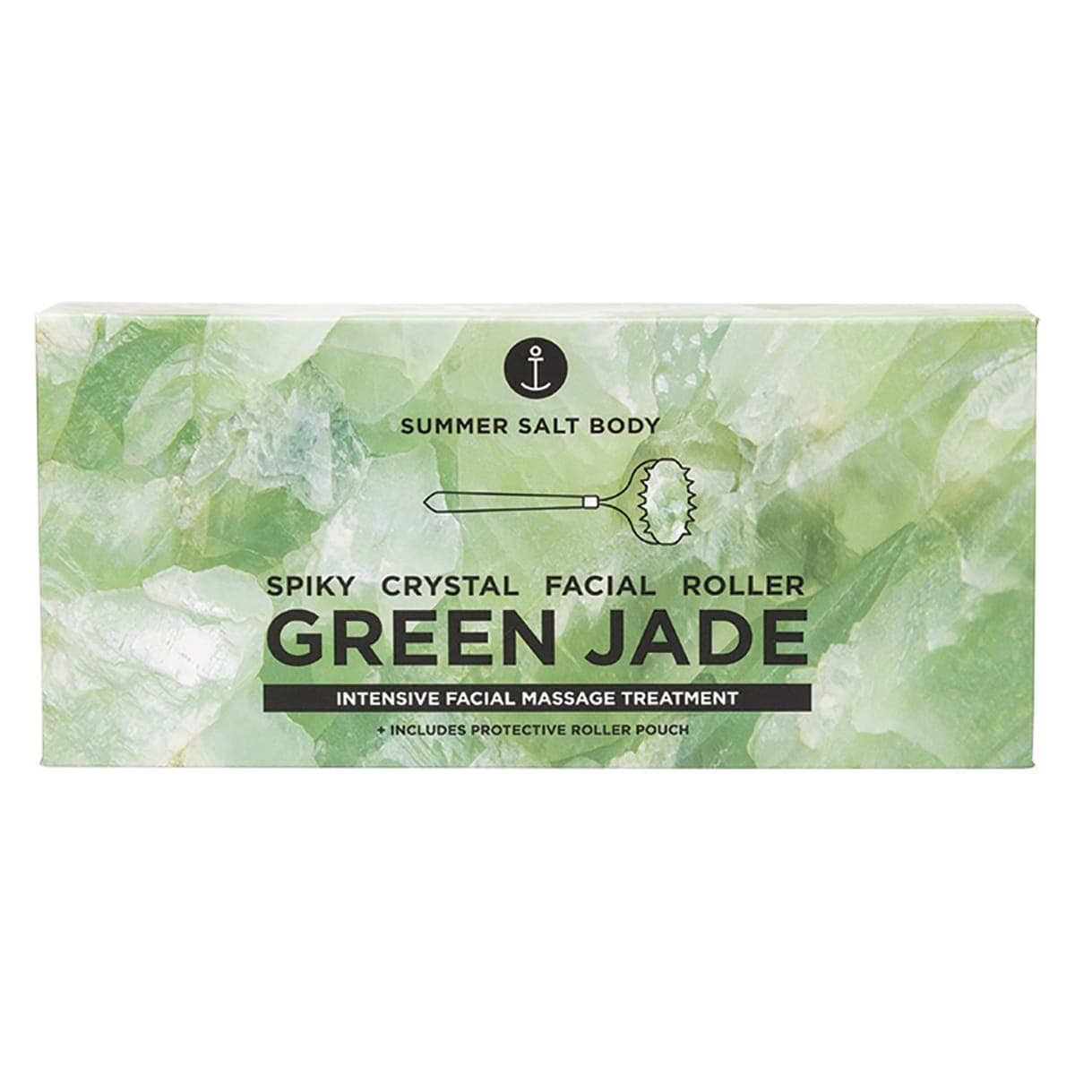 Thumbnail SUMMER SALT BODY Spiky Crystal Facial Roller Green Jade