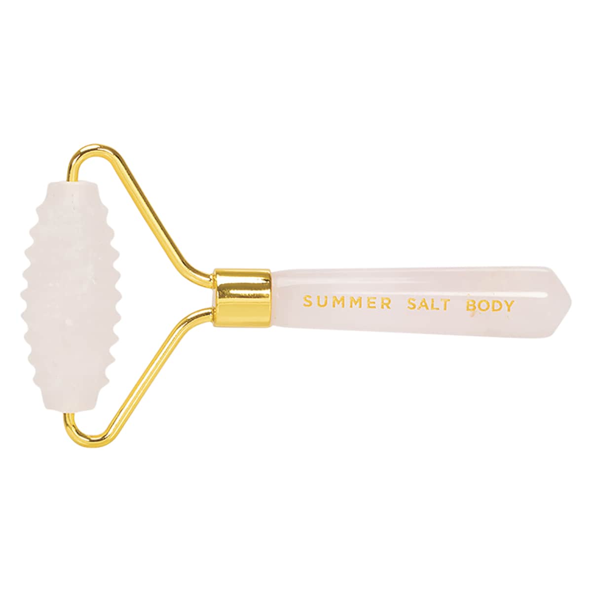 Thumbnail SUMMER SALT BODY Spiky Crystal Facial Roller Rose Quartz