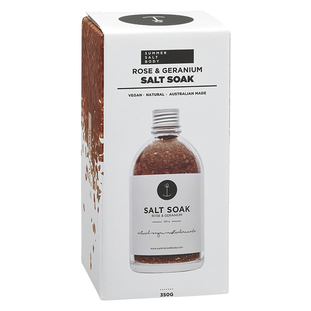 Thumbnail SUMMER SALT BODY Salt Soak Rose & Geranium 350g