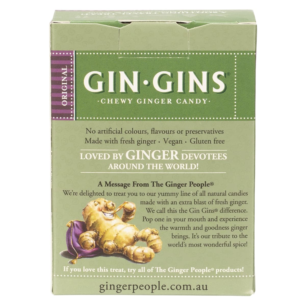 Thumbnail The Ginger People Gin Gins Original Ginger Chews 84g