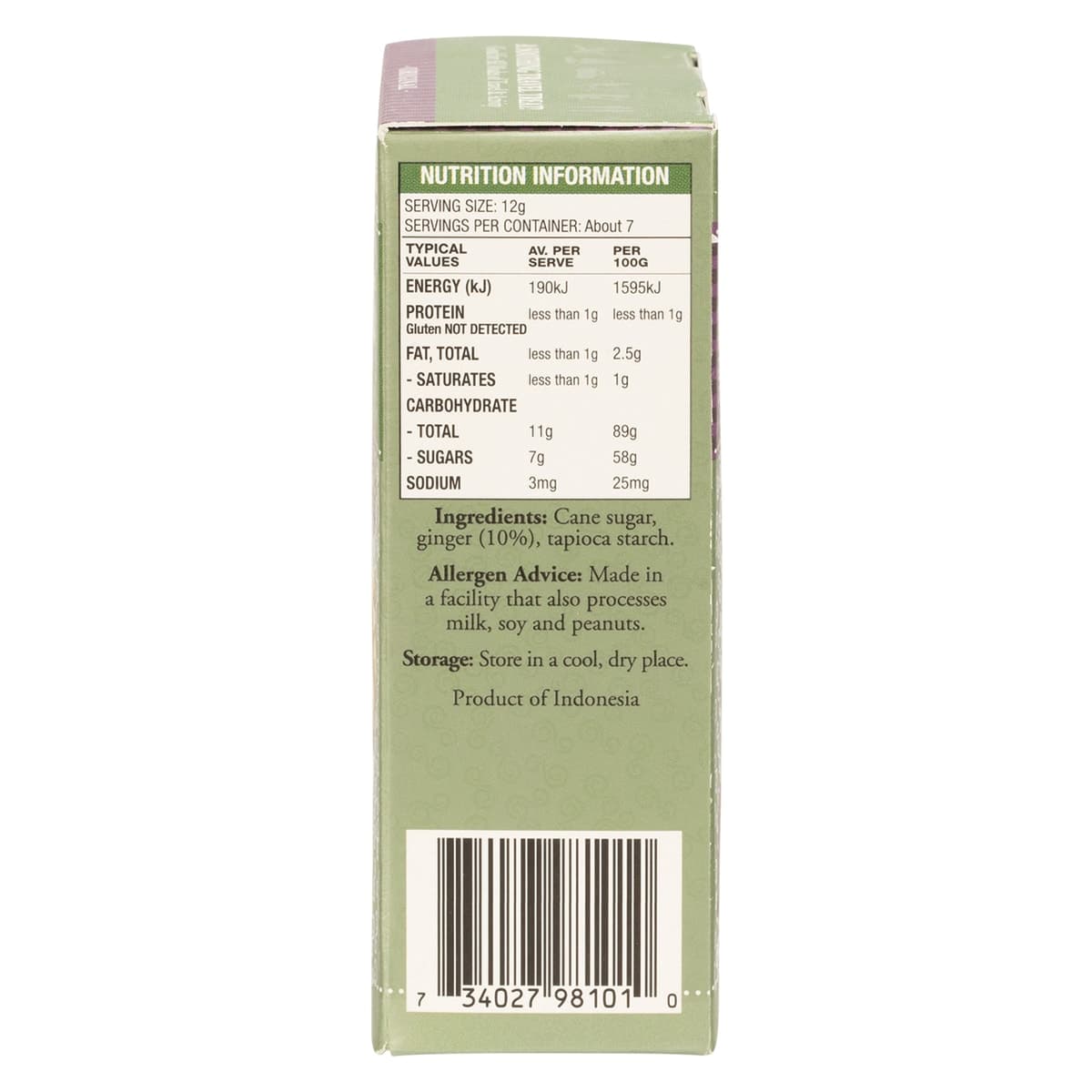 Thumbnail The Ginger People Gin Gins Original Ginger Chews 84g
