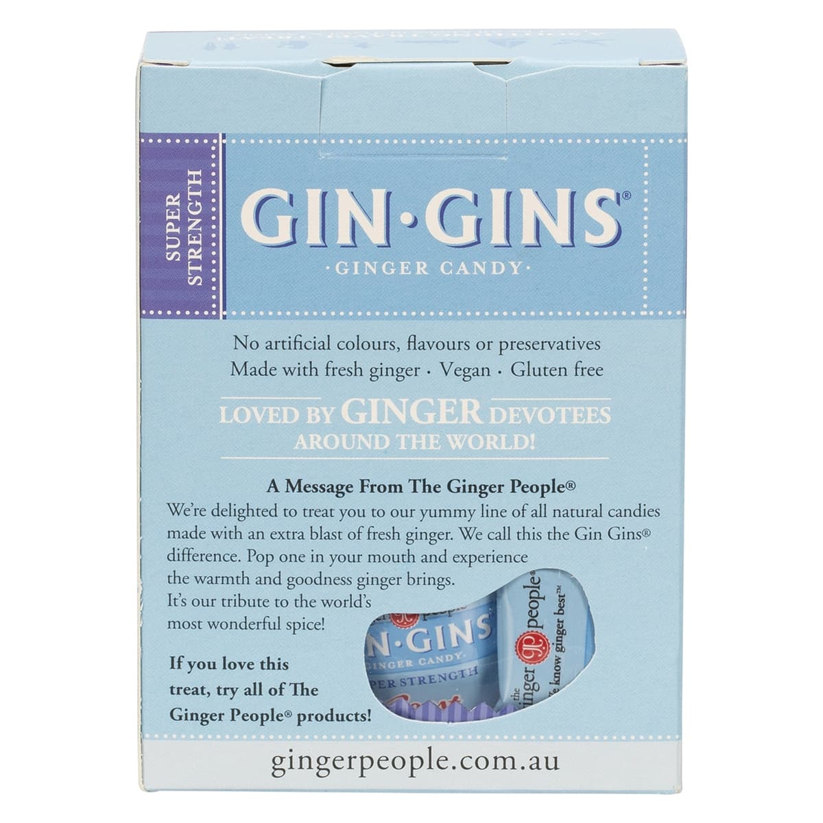 Thumbnail The Ginger People Gin Gins Super Strength 84g