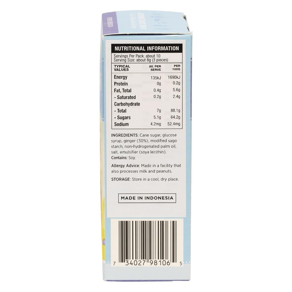 Thumbnail The Ginger People Gin Gins Super Strength 84g