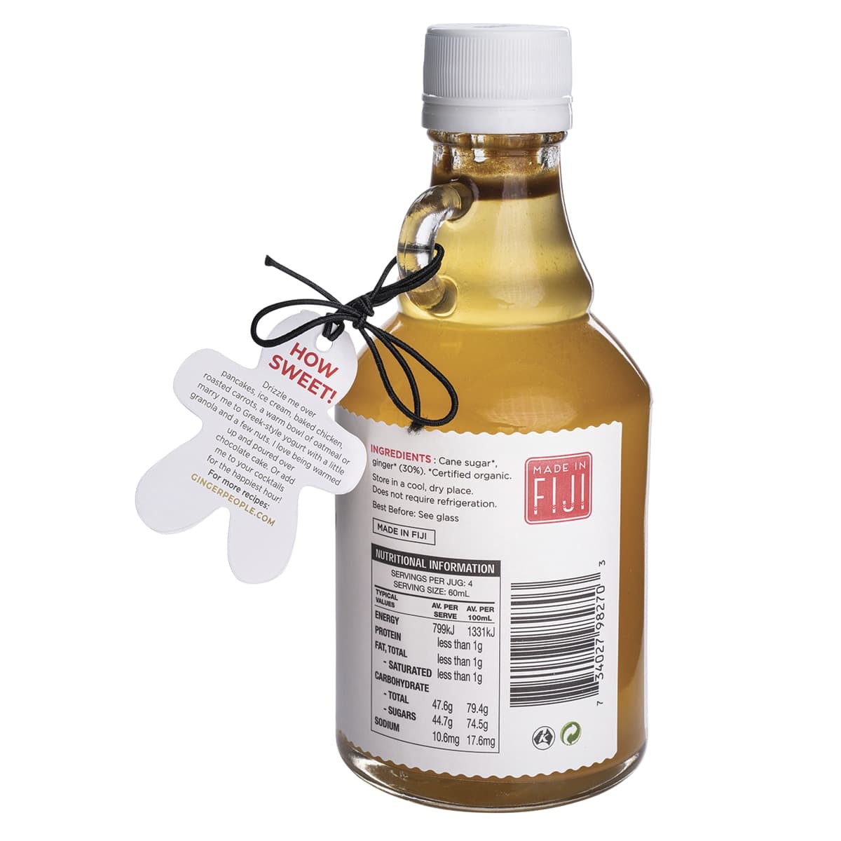 Thumbnail The Ginger People Organic Fiji Ginger Syrup 237ml
