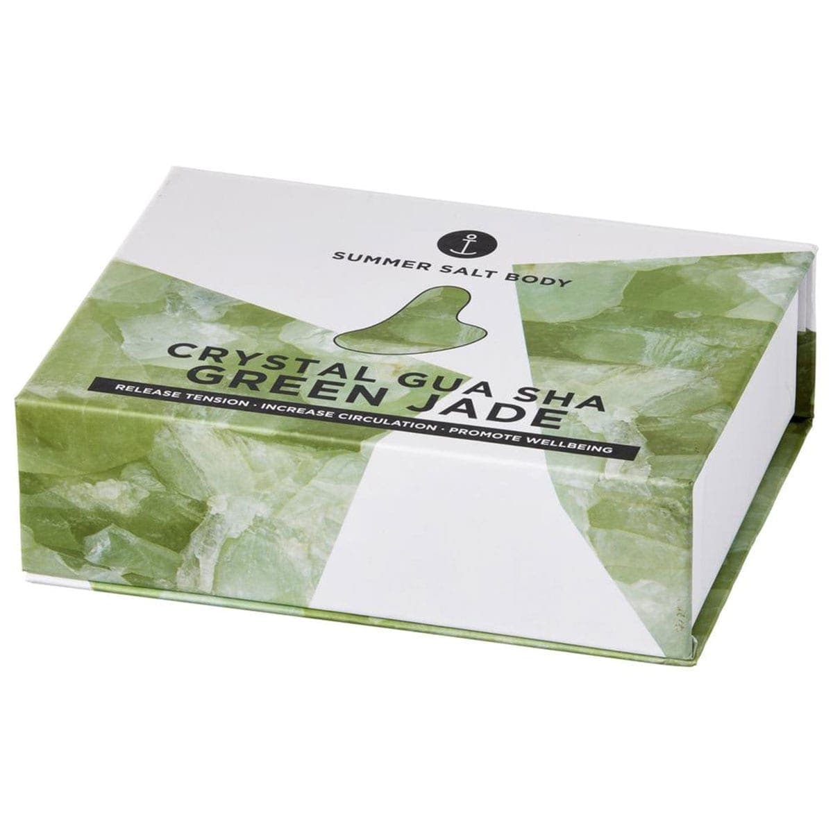 Thumbnail SUMMER SALT BODY Crystal Gua Sha Green Jade 1 Pack