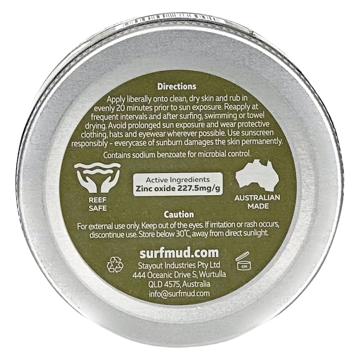 Thumbnail Surfmud Cream Mineral Sunscreen SPF 50+ 100g