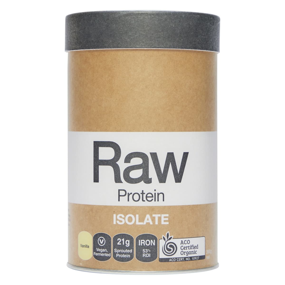 Thumbnail Amazonia Raw Protein Isolate Vanilla 390g