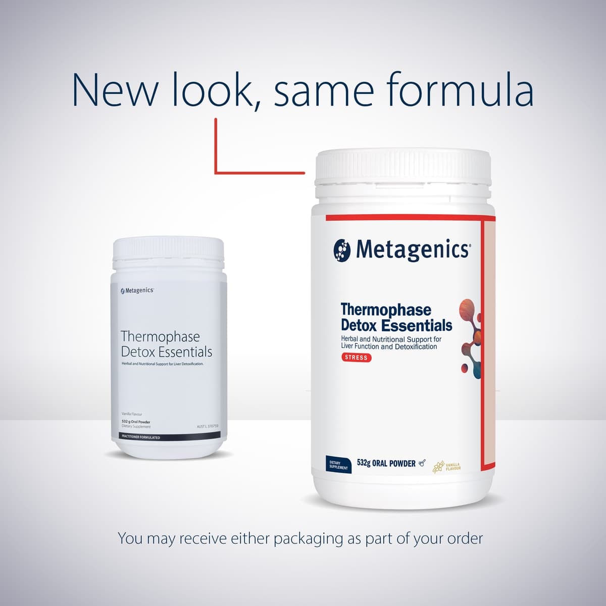 Thumbnail Metagenics Thermophase Detox Essentials Powder 532g