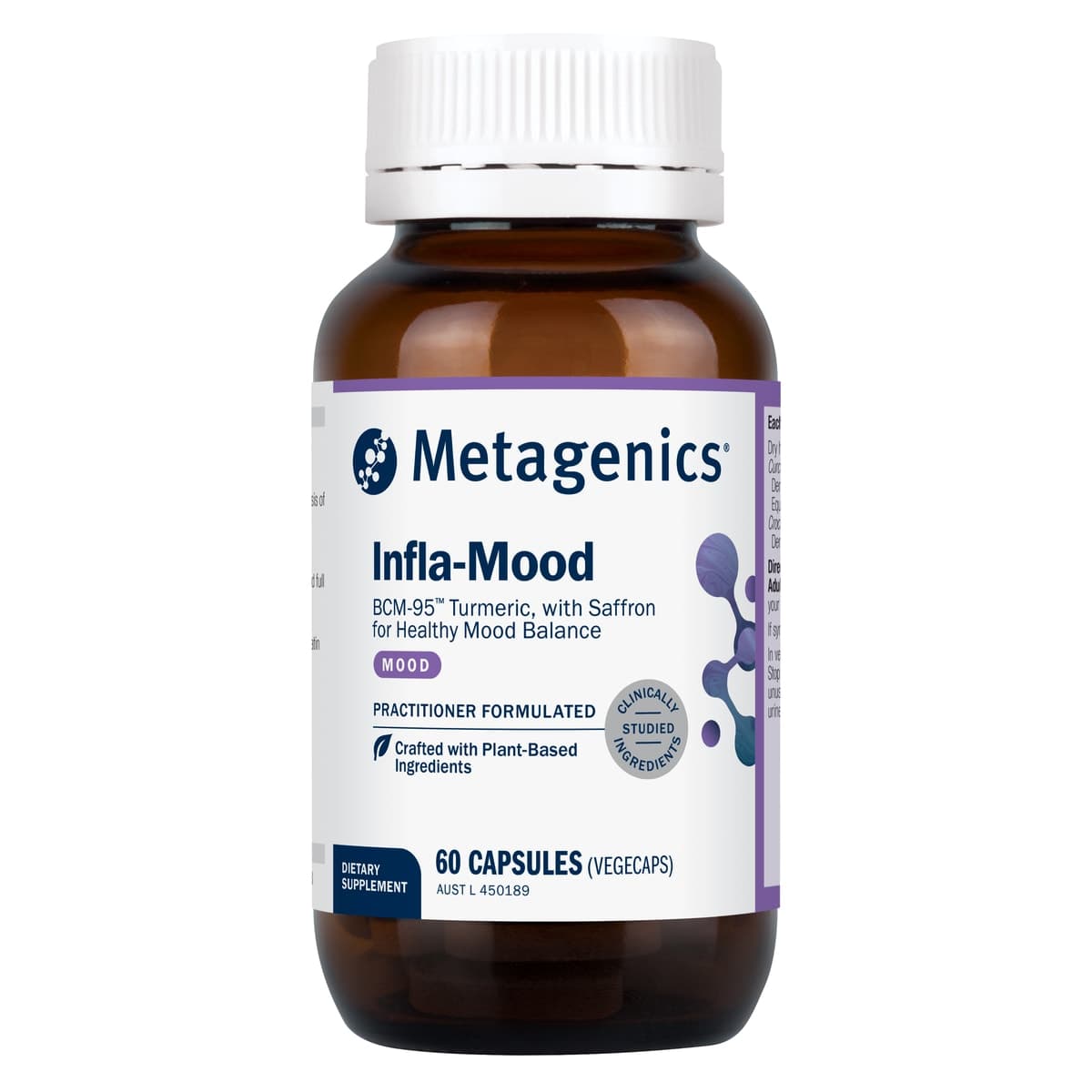 Thumbnail Metagenics Infla-Mood 60 Capsules