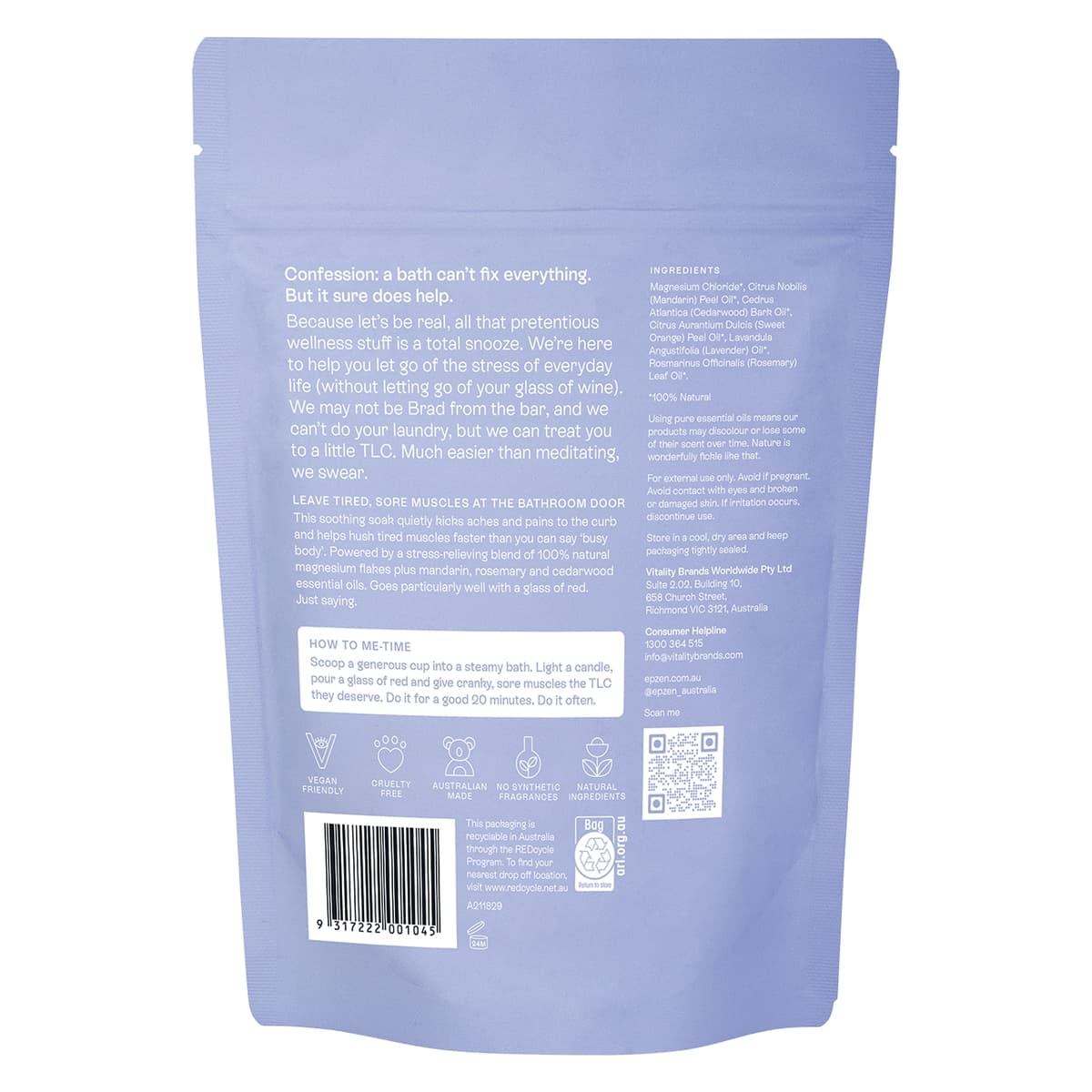Thumbnail Epzen Soothe Soak Magnesium Bath Flakes 500g