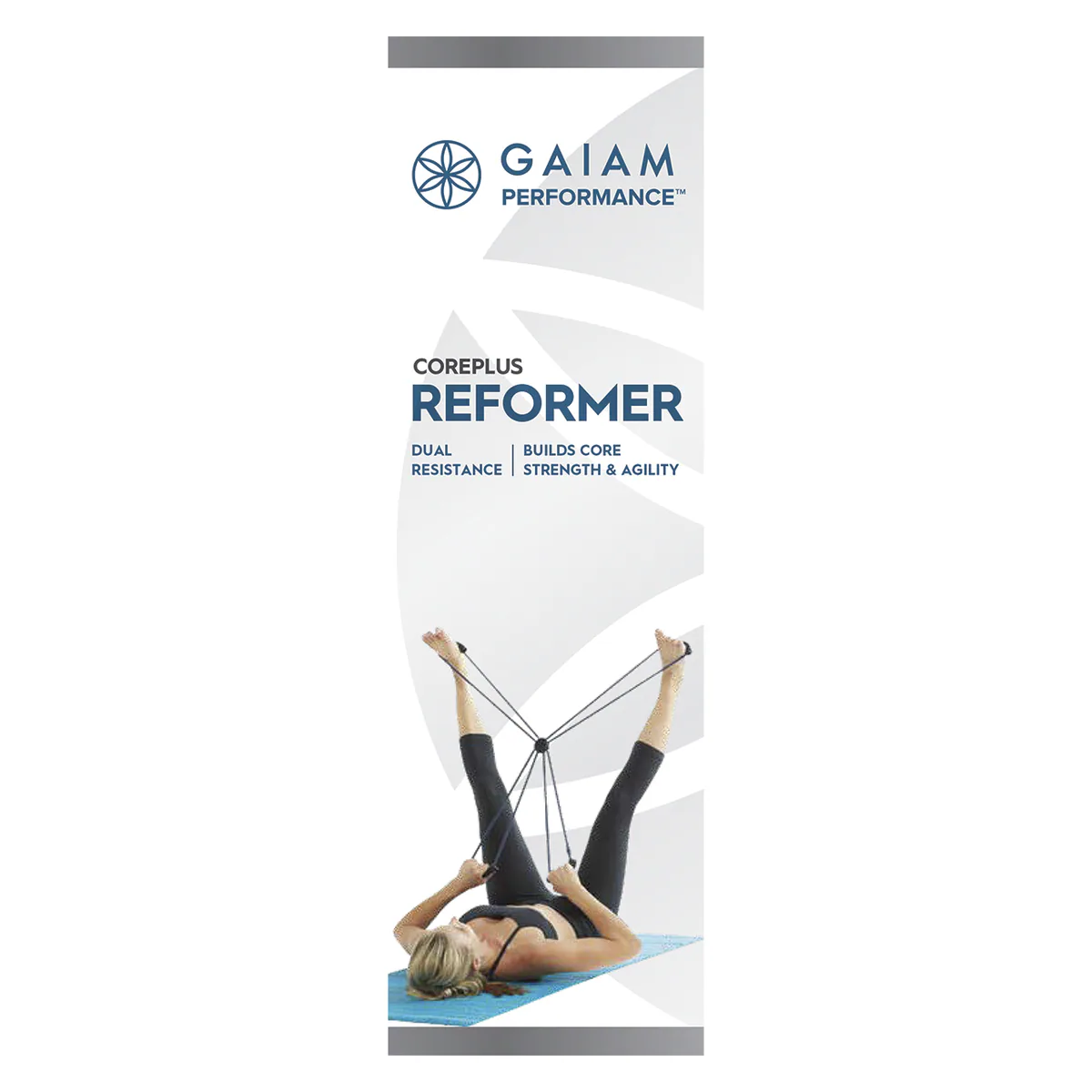 Thumbnail Gaiam Reformer Pilates 4-Loop Design and Multiple Grips